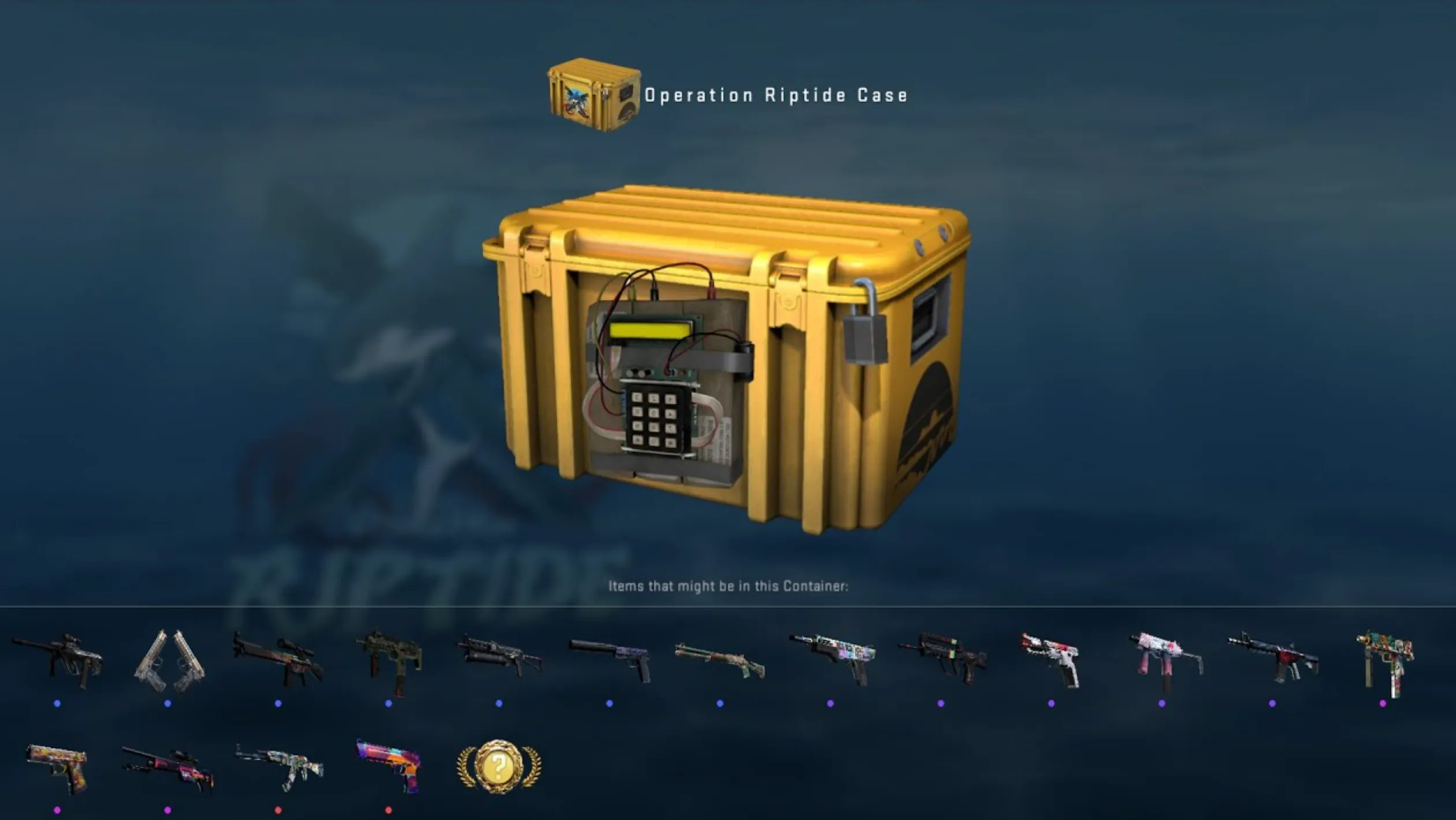 Operation Riptide Case